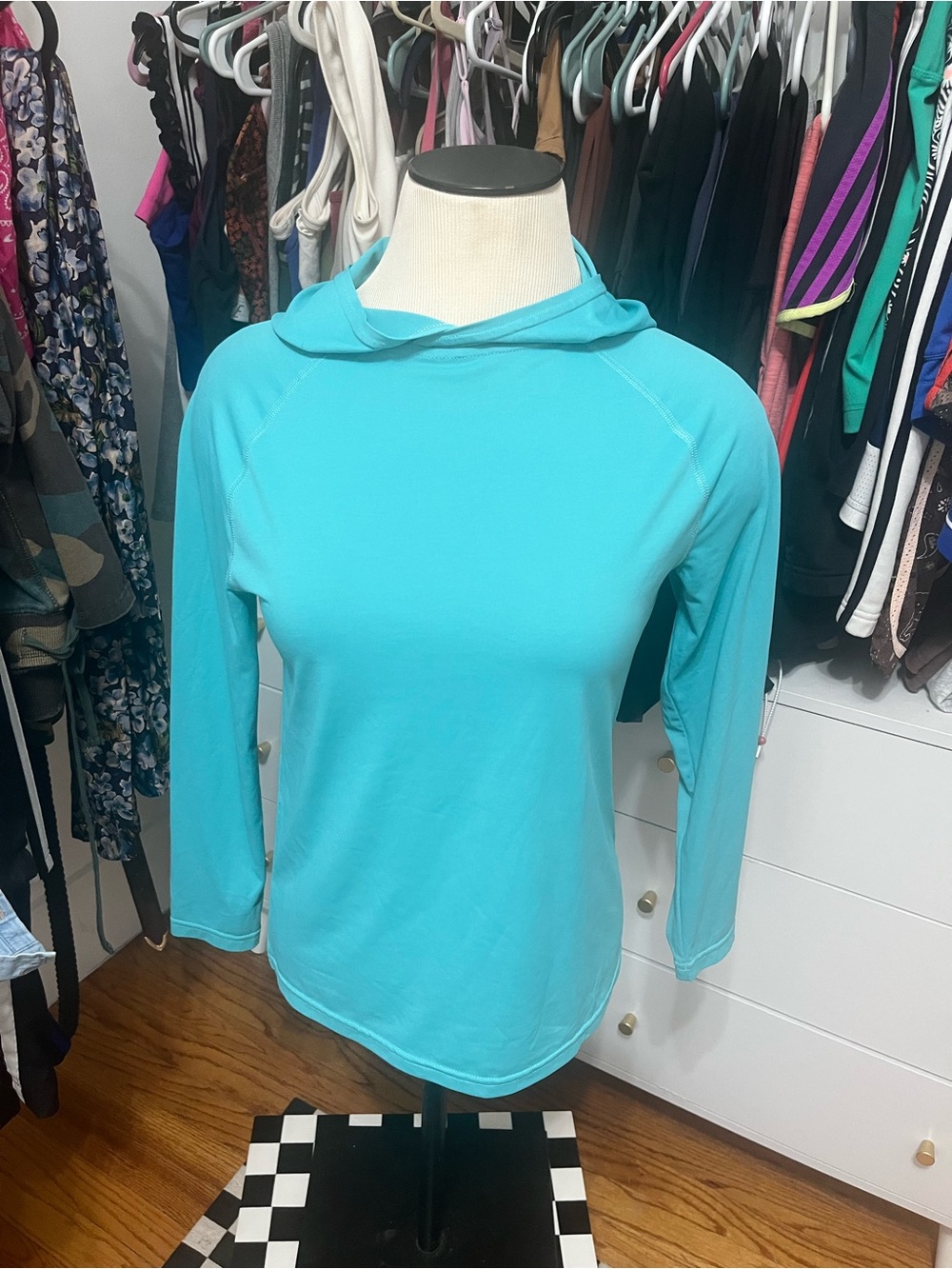 Patagonia Women's Teal Hooded Pullover